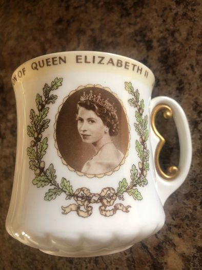 Royal Doulton Queen Elizabeth II 1953 Coronation Mug