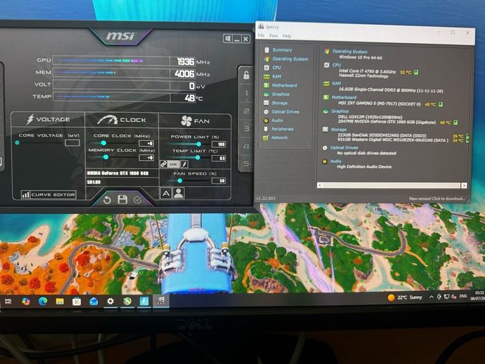 Custom i7 game setup