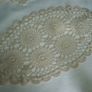Vintage crochet centrepiece, place mats, coasters Image 2