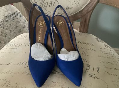 River Island sling back shoes size 6