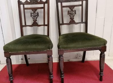 Antique Edwardian Occasional Chairs