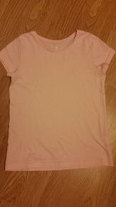 New - No Tag - A Lovely Baby Pink Tee Shirt - Read Carefully - Age 6/7 Years - E