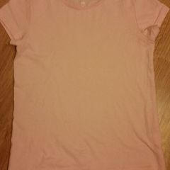 New - No Tag - A Lovely Baby Pink Tee Shirt - Read Carefully - Age 6/7 Years - E