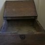 Antique  School Desk, Wooden Writing Slope Image 9