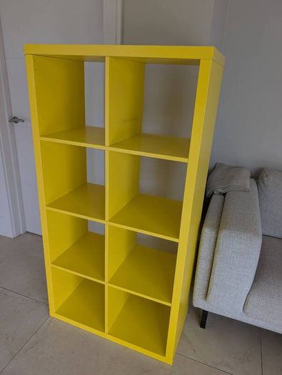 Kallax Shelving Unit Yellow