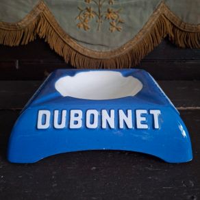 1960s French Dubonnet Ceramic Ashtray