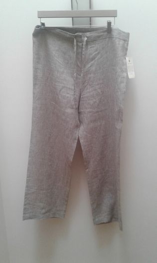 Womens Linen mix trousers.