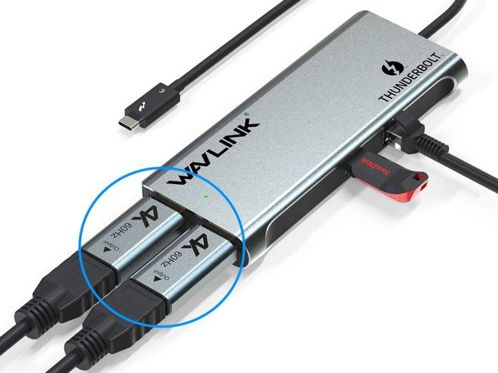 Wavlink Premium Active DisplayPort (Male) to HDMI (Female) UHD (4K@60Hz) (Aluminum Alloy/Gold Plated) Adapter (Brand New/Warranty)