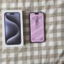 iPhone 15 Pro Pristine Condition Unlocked, Original Receipt box charger Image 8