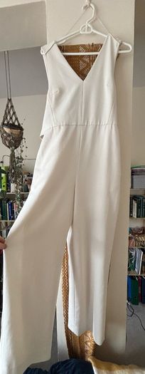 Cream Jumpsuit