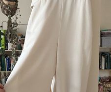 Cream Jumpsuit