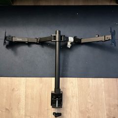 Monitor arm for double monitor