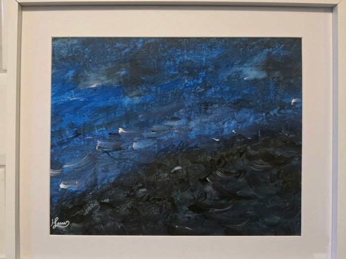 Fanore beach fine art painting