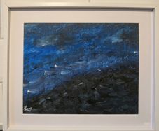Fanore beach fine art painting