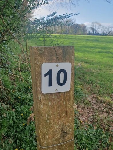 Paddock Numbers & Custom Field Name Signs