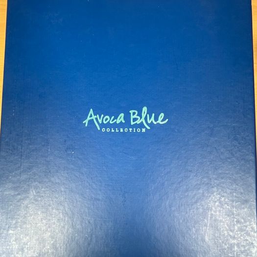 Avoca Blue Collection - Wine Glasses - Set Of 6 - Brand New in Box