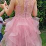 Jjs house pink fitted graduation dress Image 5