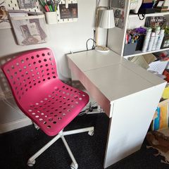 IKEA table and chair