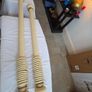 Large reeded curtain poles Image 5