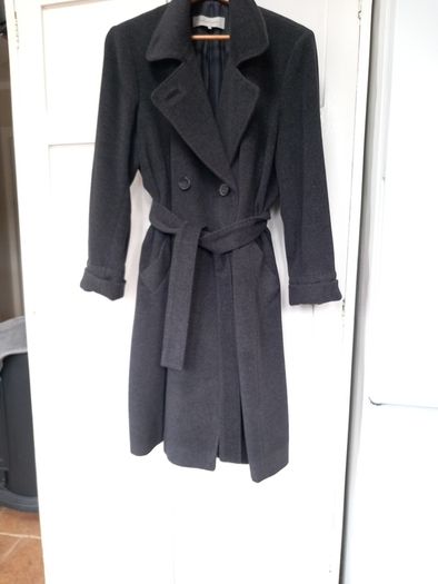 Gerard Darel Grey 3/4 Length Coat.