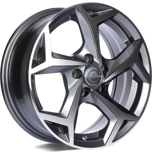15" Bonneville Black Alloy Wheels Vw Audi Seat Skoda Subaru Toyota 5x100