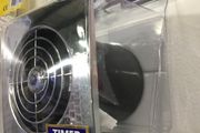 4 " Chrome Finish Bathroom Fans with Timer