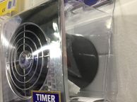 main image for ad 4 " Chrome Finish Bathroom Fans with Timer