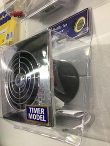4 " Chrome Finish Bathroom Fans with Timer