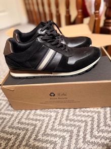 Dune London Black leather shoe