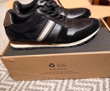 Dune London Black leather shoe