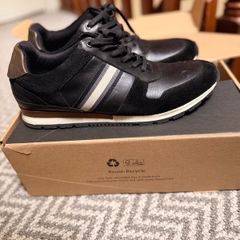 Dune London Black leather shoe