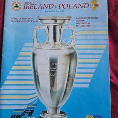 signed Ireland v Poland 1991