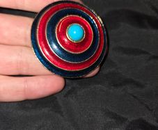 Florenza "Bullseye" Brooch