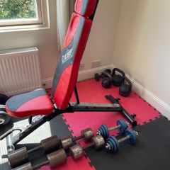 Adjustable gym bench