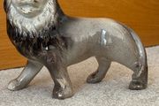 Antique Ceramic Lion Figurine