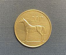 Eire 20p, from 1986 ,Free Post