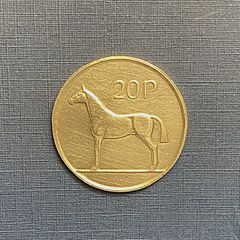 Eire 20p, from 1986 ,Free Post
