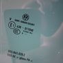 VW Passat B8 saloon rear door roll up glass Image 2
