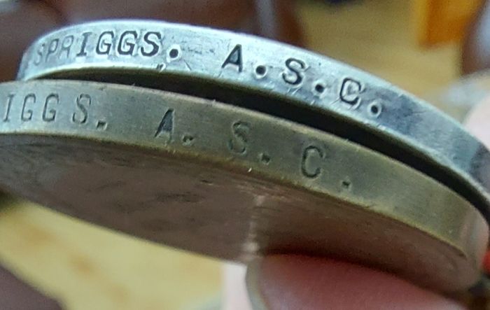 World War 1 Victory and War Medals to A.S.C.