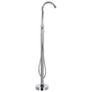 Freestanding Bathtub Faucet Stainless Steel 118.5 cm Image 3