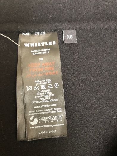 Whistles Julia Coat
