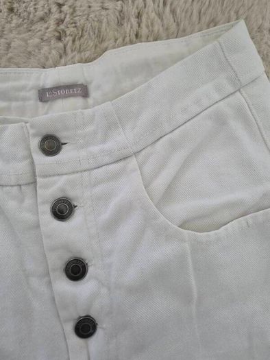 12 Storeez Barrel white Jeans S
