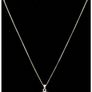 Sterling Silver Filigree Llapis Lazuli Pendant Necklace Image 3
