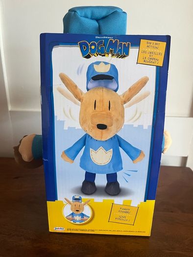 Brand New Unopened Dog Man Plush Toy