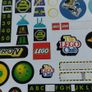 Lego Club UK Blacktron sticker sheet 1991 Image 3