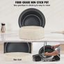Commercial Rice Cooker, 50-Cup Rice Cooker, 10 Liter Large Rice Cooker and Warmer with Nonstick Inner Pot, Fast Cooking and 24-Hour Keep Warm Image 6
