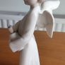 Exquisite Lladro NAO Angel (8" tall) and Butter Churn or Honey Pot made in Spain Image 2