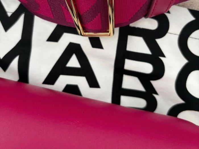 Marc Jacobs pink saddle bag