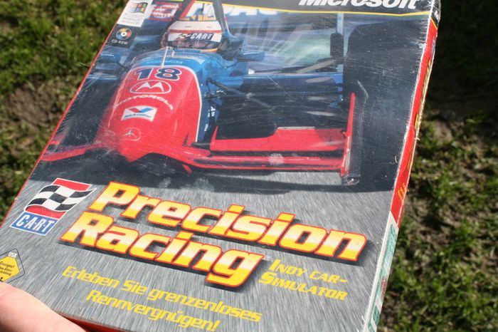 Microsoft Precision Racing Indy Car Simulator (1997) PC CD ROM Windows (never opened)