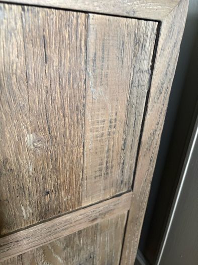 New Riviera Maison 3 drawer rustic chest on lockable castors
